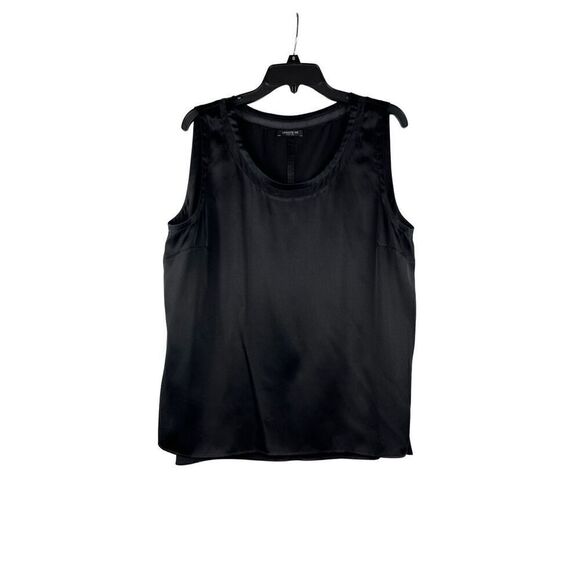 Lafayette 148 New York Silk Perla Luxe Charmeuse Tank Top Blouse - Picture 1 of 10